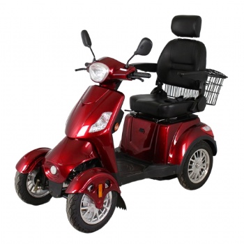 EEC Approved 4 Wheel Mobility Scooter with Rear Biger Basket (ES-034B)