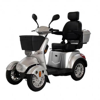 Safe 4 Wheels Electric Scooter for Disabled and Old People with Front Basket(ES-031)