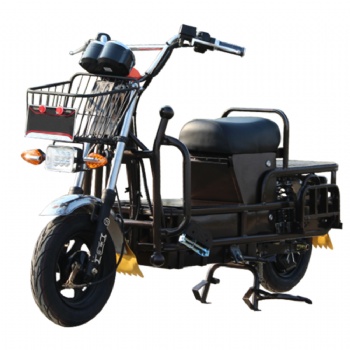 Factory Direct Motor Scooter, Adult Electric Motorcycle with Plate Goods Shelf (EM-050)