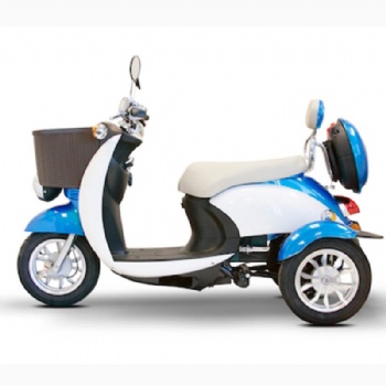 500W 48V Electric Tricycle with Front Basket and Rear Trunk (TC-014)