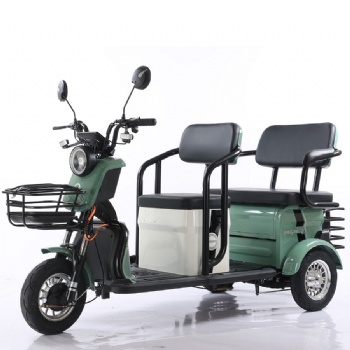 Electric passenger tricycle 3 wheel scooter with 3 seat (TC-004)