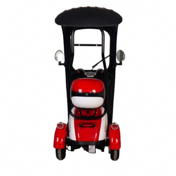 tricycle with shelter rain roof electric tricycle with soft seat suit for old and disabled (TC-045)