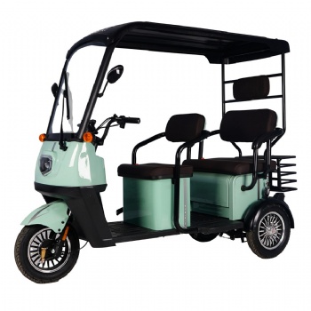 3 seater passenger EV Rickshaw electric tricycle with roof(TC-043)