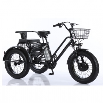 2024 Cheap Most Popular Chinese Best Electric E-Trikes 48V Cargo Adults Fat Tire Big Three Wheel off Road Hunting Bicycle Tricycle for Seniors for Sale (ML-TR03)