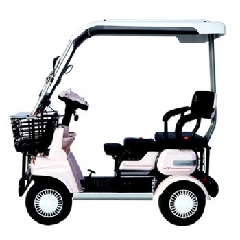 Electric 4 wheel mobility scooter with roof for Adult and disabled  (ES-048)