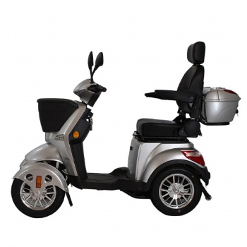 Safe 4 Wheels Electric Scooter for Disabled and Old People with Front Basket(ES-031)