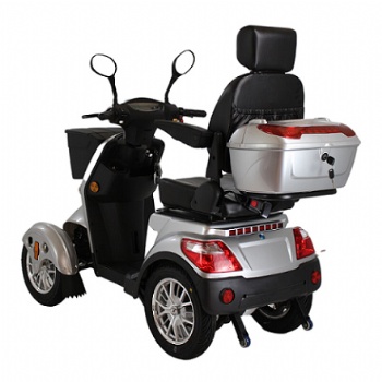 Safe 4 Wheels Electric Scooter for Disabled and Old People with Front Basket(ES-031)