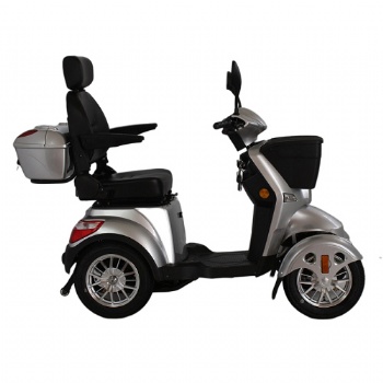 Safe 4 Wheels Electric Scooter for Disabled and Old People with Front Basket(ES-031)